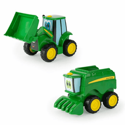 Loisirs - Jouets - Tracteur Johnny et moissonneuse-batteuse Corey