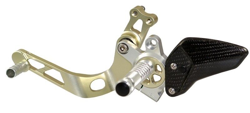 Pièces Quad & Motos - Equipement véhicule - Commandes reculées ajustables GILLES HP-01 noir BMW R1200S