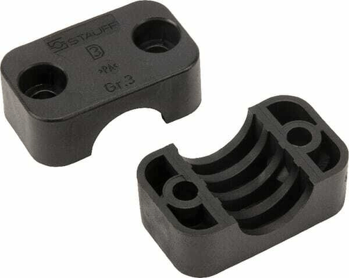 Pièces agricoles - Hydraulique - Support de tube PA 22mm