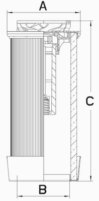 Pièces agricoles - Pièce divers - Filtre hydraulique