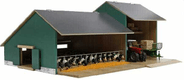 Étable avec hangar 55x72x32 cm 1:32