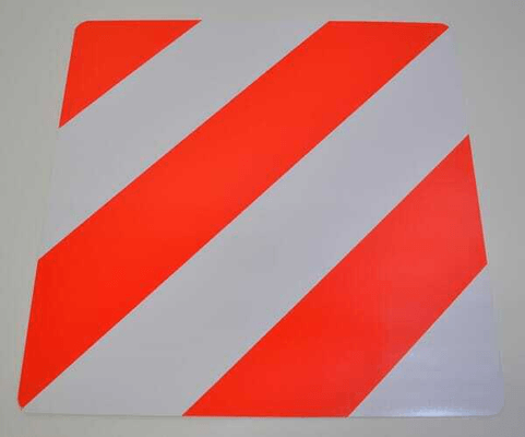 Pièces agricoles - Eclairage - Pann. sign. 423x423mm Alu g/d