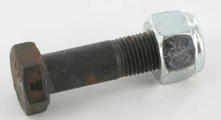 Pièces agricoles - Travail du sol - Boulon + écrou 12x1,25x45