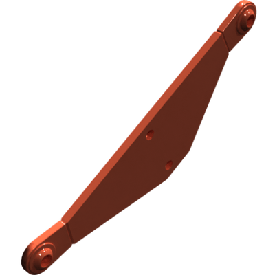 Pièces agricoles - Pièce divers - attelage inférieur peint