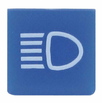 Pièces agricoles - Electricité - Symbole bleu phares