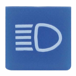 Pièces agricoles - Electricité - Symbole bleu phares
