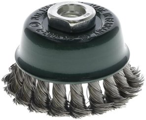 Outils - Outils divers - Brosse métallique M14 65 mm en acier inoxydable