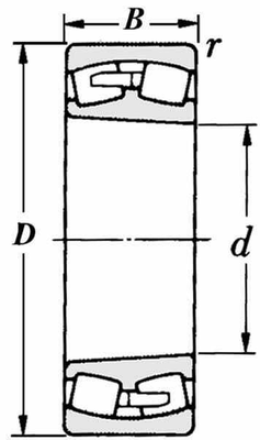 Pièces agricoles - Roulements - Roulement à rouleaux sphériques 50x90x23mm SKF