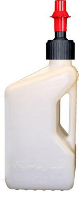 Pièces Quad & Motos - Transport - Garage - Paddock - Bidon d'essence TUFF JUG 10L blanc translucide/bouchon rouge