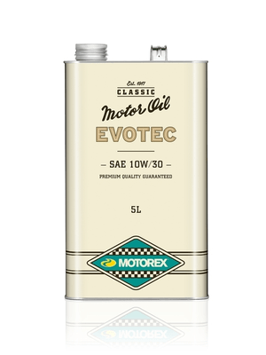 Pièces Quad & Motos - Lubrifiants et nettoyants - Huile moteur MOTOREX Ligne classique Evotec - 10W30 5L