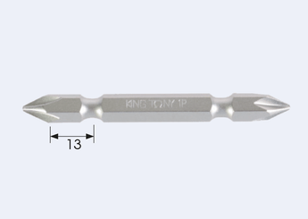 Outils - Outils divers - Embout 1/4" à gorge réversible Phillips N°1 Longueur 65mm