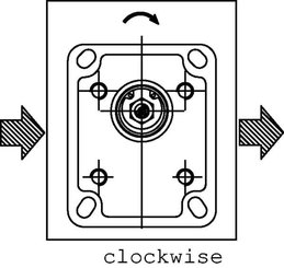 Pièces agricoles - Hydraulique - Motoréducteur KM30.34R0-83-E3-LEB/ED-N-C4 (AGR)