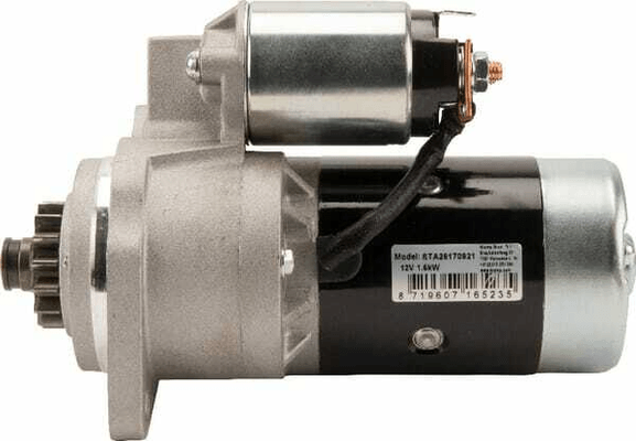 Pièces agricoles - Eclairage - Démarreur 12V 1,6 kW 15 dents, Kramp
