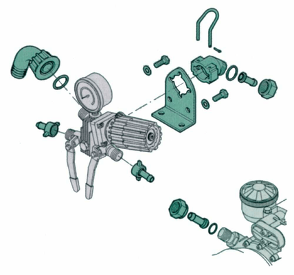 Pièces agricoles - Pièce Pulvérisateur - Kit de montage RM 40