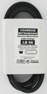 Pièces agricoles - Transmission - Courroie LB66 Mitsubishi