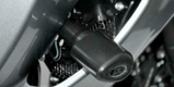Tampons de protection R&G RACING Aero noir Suzuki GSX1250F/FA