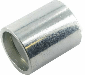 Pièces agricoles - Hydraulique - Jupe à sertir Ø30x36mm DN16 acier / chromé Alfagomma