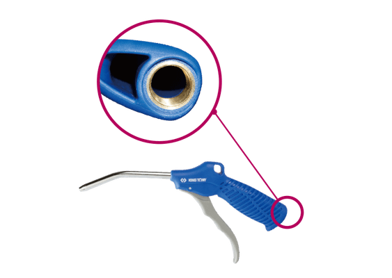 Outils - Outils divers - Soufflette haut débit - filetage cuivre longueur 100mm 85-90dBA