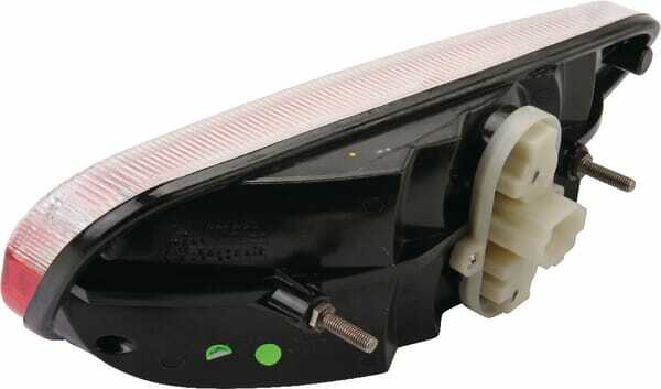 Pièces agricoles - Tracteur pièce origine - Feu arrière, 12V 21W, transparent/rouge