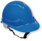 CASQUE CHANTIER BLEU + JUG.