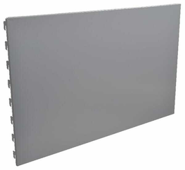 Pièces agricoles - Magasin - Panneau arr. R 30 cm blanc/alu