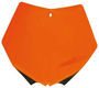Plaque numéro frontale RACETECH orange KTM