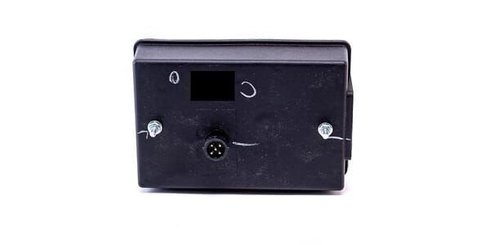 Pièces agricoles - Eclairage - Feu arrière droit rectangulaire, feu antibrouillard, 12V, rouge/transparent, à visser, 200x136x56mm, baïonnette 5 broches, Mult