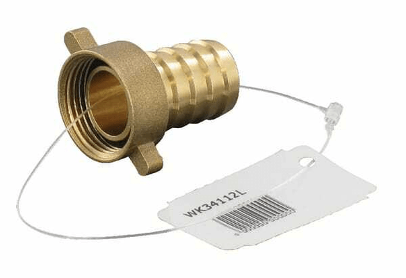 Pièces agricoles - Hydraulique - Raccord à sertir 3/4"+écrou 3/4"f