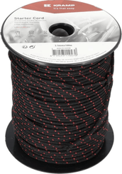Pièces agricoles - Moteurs pièce adaptable - Cordon de lanceur 3,5 mm x 100 m noir