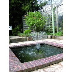 Materiels - Pompe - POMPE FONTAINE 50W AVEC 4 JETS DIFFERENTS POSSIBLES