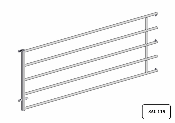 Materiels - Cage de contention - PACK DE 14 ARRIERES HERBAGE 3/4M L.2.50M
