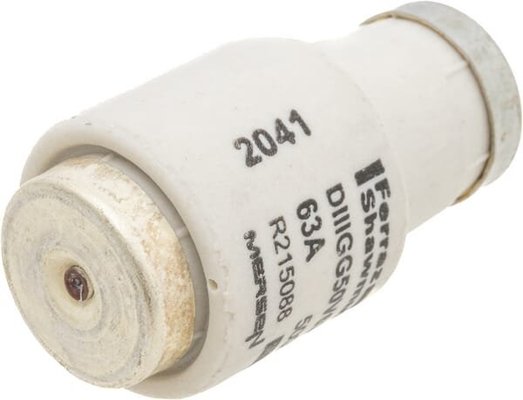 Pièces agricoles - Electricité - Fusible 500V 63A longueur 50mm