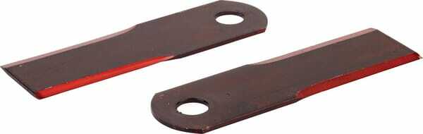 Pièces agricoles - Moissonneuses - Jeu de 20 couteaux D18 50x173mm ép3 Lisse 2 faces p/CLAAS
