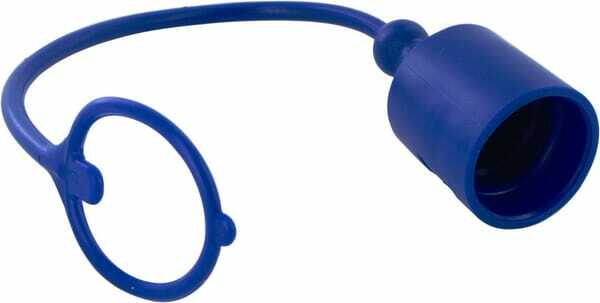 Pièces agricoles - Hydraulique - Bouchon bleu pour mâle NV 1"