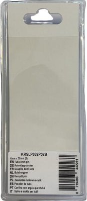 Pièces agricoles - Tracteur pièce adaptable - Goupille 6 mm x 32 mm (2)