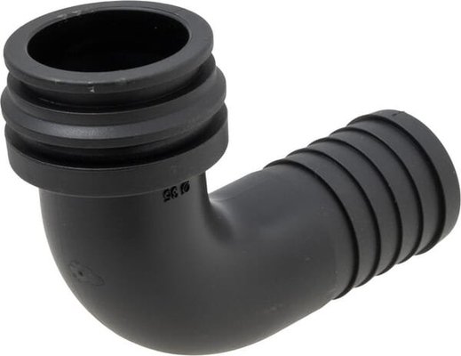 Pièces agricoles - Pièce Pulvérisateur - Raccord à fourche, femelle 90° AF5, embout de tuyau 35 mm