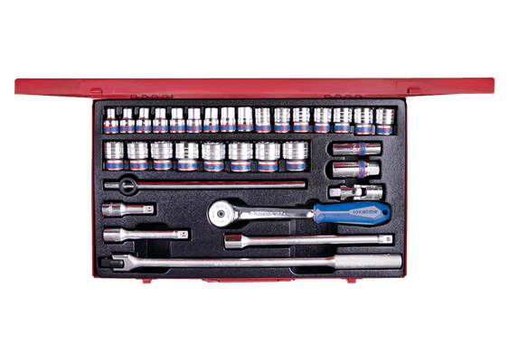 Outils - Outils divers - Coffret 1/2" 33 pièces