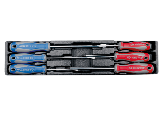 Outils - Outils divers - Thermoformé 6 tournevis plats et Phillips