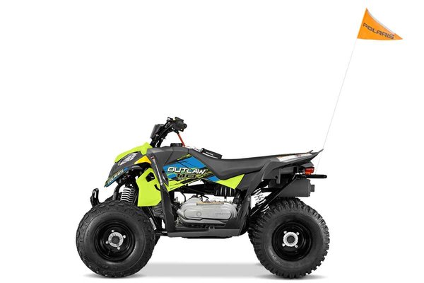 Materiels -  Quad - enfants - Outlaw 110 - White/Polaris Blue (MD)