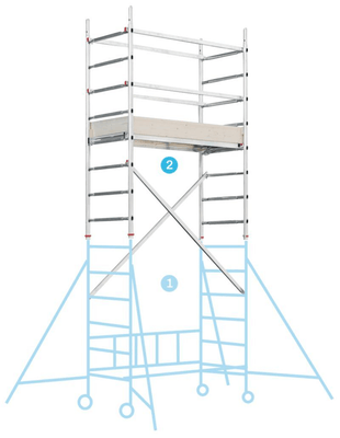 Equipement d'atelier - Equipement d'atelier divers - REHAUSSE ECHAFAUDAGE MODULE 2