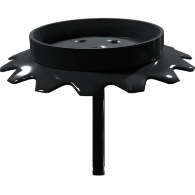 Pièces agricoles - Pièce divers - Traceur + disque dentelé Ø450 court cp