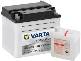Pièces agricoles - Eclairage - Batterie 12V 8Ah 110A Sports motorisés Freshpack VARTA