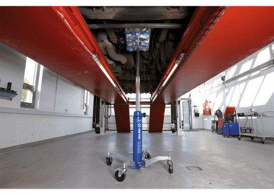 Outils - Outils divers - Vérin de fosse hydraulique à vérin télescopique 1.2T