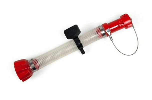 Pièces Quad & Motos - Transport - Garage - Paddock - Kit accessoires bidon essence RACETECH remplissage traditionnel rouge