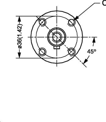 Pièces agricoles - Hydraulique - Moteur Orbit Ø16