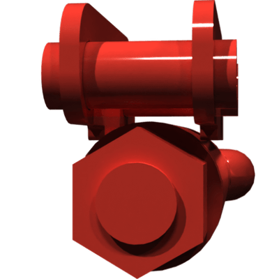 Pièces agricoles - Pièce divers - Oeil de remorquage 50-peint-