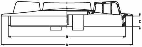Pièces agricoles - Pièce Pulvérisateur - Couvercle de réservoir à visser Ø 450 mm avec reniflard