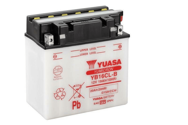 Pièces Quad & Motos - Electrique - Batterie YUASA conventionnelle sans pack acide - YB16CL-B
