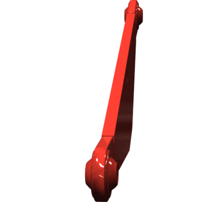 Pièces agricoles - Pièce divers - attelage inférieur peint