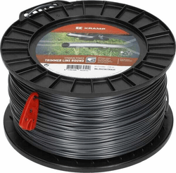 Pièces agricoles - Jardin et forêt pièce adaptable - Fil de coupe Ø 2.5mm 236m rond Titanium Power gris Kramp